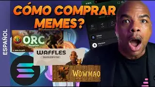 C&oacute;mo comprar MEMECOINS? 🌟  WAFFLES, ORC, WOWMAO!!