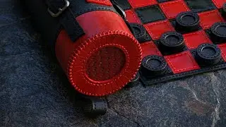 Make Your Own Checkers Game by Hand! | Part 3: The Red Lids