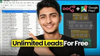 How to Build a Google Maps Lead Scraper for free | n8n Tutorial