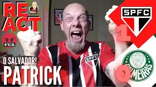 REACT UNFILTERED | THE TRICOLOR MAMMOTH PATRICK | S&Atilde;O PAULO FC 1 x 0 PALMEIRAS | BRAZILIAN CUP 2022