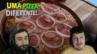 UMA PIZZA DIFERENTE! | GamesCoffees React
