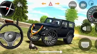 Tuition Badmashi kaa (song) New Car Simulator 3d Mahindra blackThar 😈 Driving - Indian Car Simulator