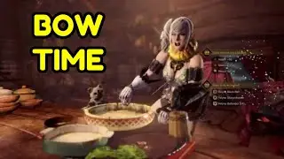 Fighting Velkhana With Bow In Monster Hunter Iceborne