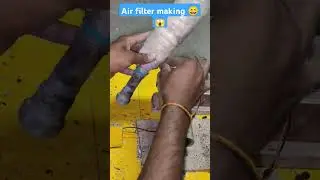 small project Air filter 😮#pollution #free#project #school