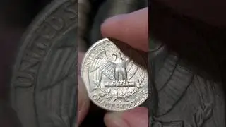 Silver Quarter Found. EPIC Full Video @DWCNC #silver #quarters #silverquarter #coinrollhunting