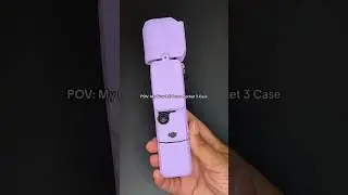 Purple DJI Osmo Pocket 3 Case #djiosmopocket3 #djiosmopocket #cameraaccessories #cameragear #dji