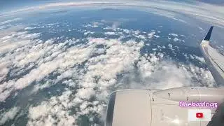 [4k]  Flying from Cartagena to Panama City 🇨🇴✈️🇵🇦   Stunning Views & Smooth Journey!