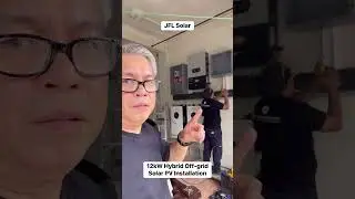 JFL Solar in Para&ntilde;aque 12kW SNA Lux Power Hybrid Off grid System