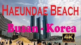 Haeundae Beach in Busan || Busan City || South Korea