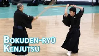Bokuden-ryū kenjutsu [4K 60fps] - 46th Japanese Kobudo Demonstration