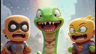 Snake&rsquo;s Slippery Snack Time   Fun Kids&rsquo; Story & Nursery Rhyme | Animated