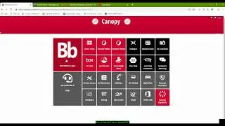 Loggining into Canvas