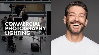 Commercial Photography Lighting | Behind The Scenes on a Men's Skincare Photoshoot