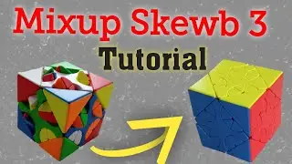 Mixup Skewb 3 tutorial completo do cubo m&aacute;gico Mixup v3.