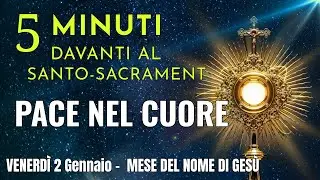 5 MINUTI CON GESÙ SACRAMENTATO  Se il Mondo ti Toglie la Speranza