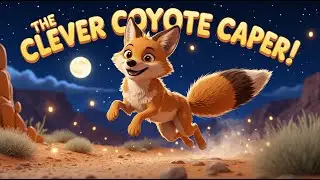 The Clever Coyote Caper | Fun Desert Adventure Song | Playful Animal Animation