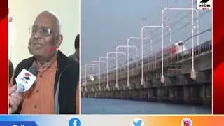 Surat : Environmental scientist called waste bullet train project ॥ Sandesh News TV