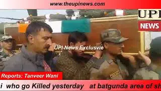 Wreath Laying cermony of JAWAN NAZIR AH WANI