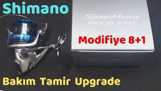 Shimano Speed Master XSD Surfcasting | Olta Makinesi Bakım