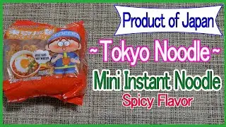 Tokyo Noodle Mini Instant Noodle Spicy Flavor - Product of Japan