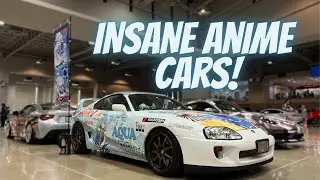 Wild Anime Car Show at Otakon! INSANE Itasha & Kei Cars