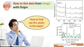 How to Get data from image with Origin