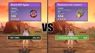 Nefer BEST Weapons?? - EM vs CRIT DMG Weapons // Genshin impact