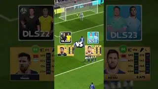 Dls23 Messi vs Dls22 Messi full comparison #dls23 #dls22 #dls #dlsmessi #dls21 #dreamleaguesoccer