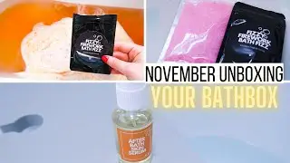 Your Bathbox | UK Subscription Bath Box | November 2021 | Bath Bombs, Bath Salt, Bath Fizzer & More!