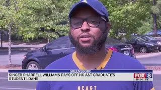 Pharrell Williams pays off NC A&T graduates student loans
