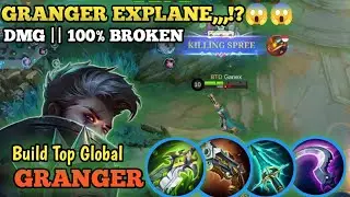 GAMEPLAY GRANGER EXPLANE NGERI BANGET || BUILD TOP GLOBAL GRANGER - MOBILE LEGEND@Lubukgaming89