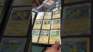 Jolteon Binder! #pok&eacute;mon #pokemoncard