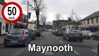 Dash Cam Ireland - Maynooth Town, County Kildare