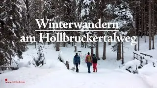Winterwandern am Hollbruckertalweg in Osttirol - Tirol, Österreich ❄