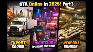 The BEST way to start GTA Online! Part 3. Grinding and buying the Weapons Bunker!!
