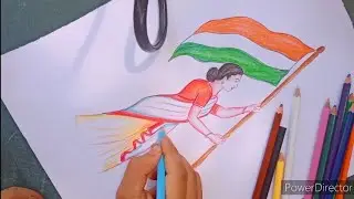 kanaklata Barua (Assam) drawing //women freedom fighter shohid kanaklata Barua // freedom fighter