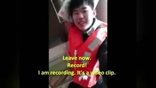 A Real story Inside the Sewol Ferry / This video Taken by the victims / 2014.04.16