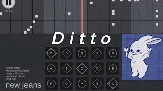 【sky - New jeans / Ditto 】sheet