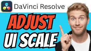 How To ADJUST UI SCALE In Davinci Resolve 20 (QUICK & EASY) 2026