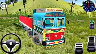 Real Cargo Truck Mountain Driving Games 2025 - Indian Truck Simulator 2 - Android Gameplay