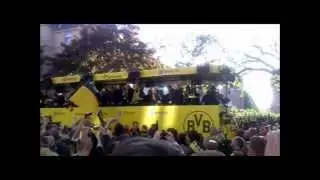 Borussia Dortmund double Feier mit der Manschaft ( Meisterschaft und DFB Poklal 2012)