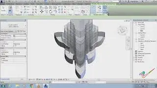 burj khalifa design for Revit Architecture project | Revit design
