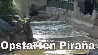 Opstarten van de Pirana @Efteling 22-09-2019