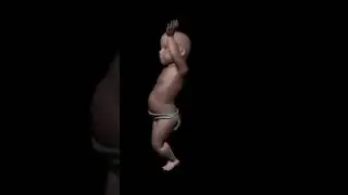 Dancing Baby Screensaver from the 90s #Creepy