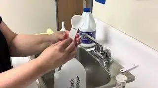 How to Make Disinfectant using a 7.5% Bleach Solution