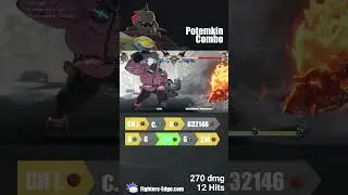 Potemkin 6k loop combo #ggst_po #ggst #potemkin #guiltygear #strive #fgc #combos #shorts