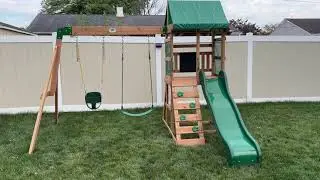 Backyard Discovery Buckley Hill Wooden Swing Set Review