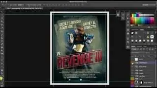 How to customize a hot film poster template in Photoshop -  Tutorial by  Scarab13