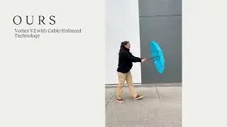 Vortex Windproof Umbrella Demo Video