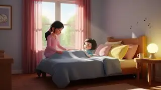 Wake Up Song &ndash; Mom & Child (Role Play English Learning Song) | Stylized 3D Pixar